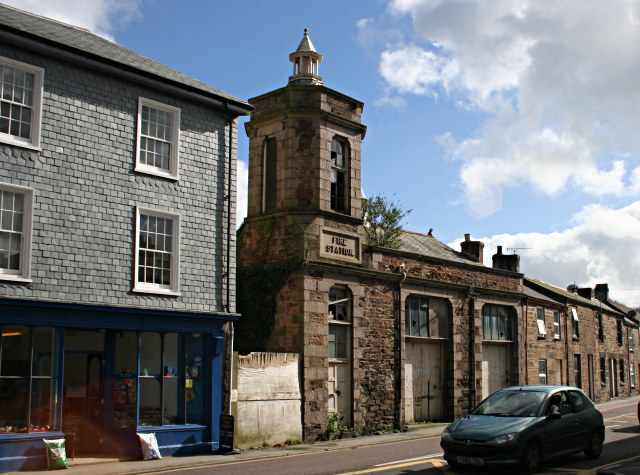 Redruth Old Fire Station © Tony Atkin :: Geograph Britain and Ireland