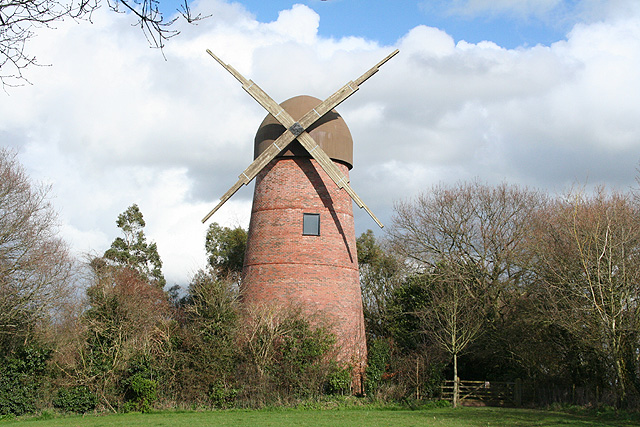 Ashill: replica windmill