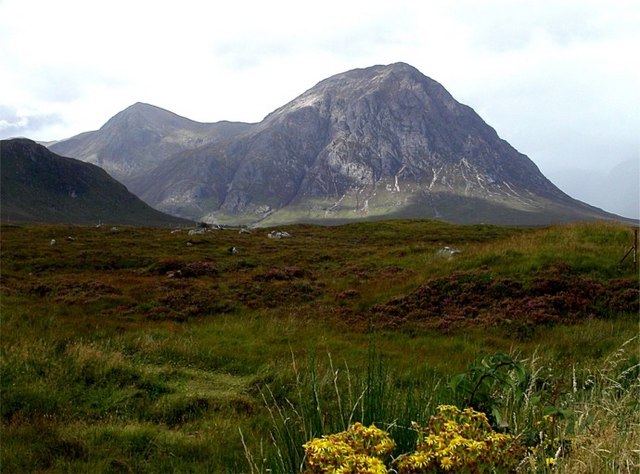 Moorland on the approach to Buachaille Etive Mor