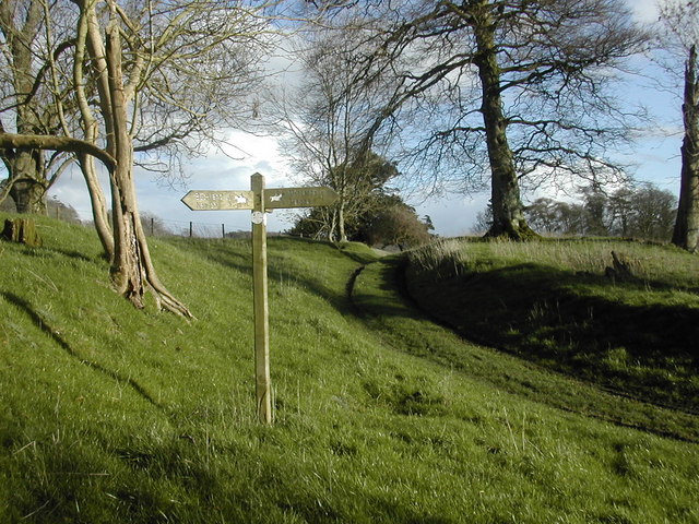 Signpost on the Digby Estate, Minterne... © Peter Beaven :: Geograph ...