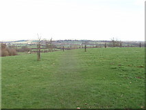 SP5711 : Oxfordshire Way footpath by David Hawgood