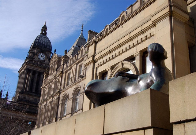 Leeds. Henry Moore town © Malcolm Morris :: Geograph Britain and Ireland