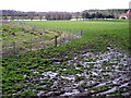NY0277 : Field And Loch Near Roucan Road by Iain Thompson