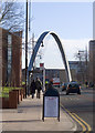 Hulme Arch from Stretford Road