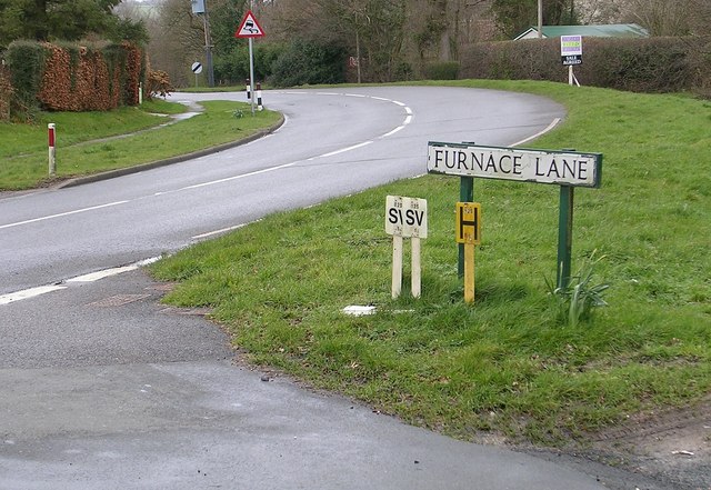 Furnace Lane road junction