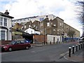 Tottenham Hotspur Football Ground from Vicarage Road, N17