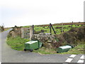 Fallen wheelies at Cors-y-wlad junction