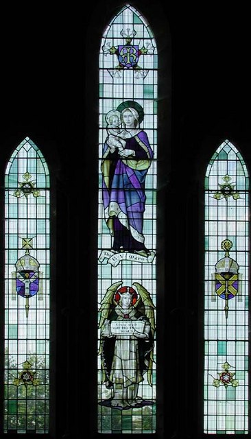 St Mary, Newgate Street, Herts - Window
