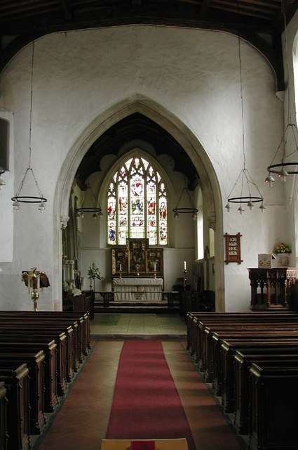 St Peter, Benington, Herts - East end © John Salmon :: Geograph Britain ...