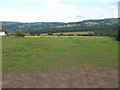 View from Townhead Farm to the Ochil hills