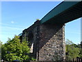 River Weaver Navigation, rail viaduct, by Hunts Lock , Northwich