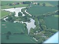 Pool Hall Fishery from the air