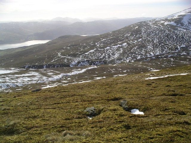 South Westerly slopes of Meall Greigh