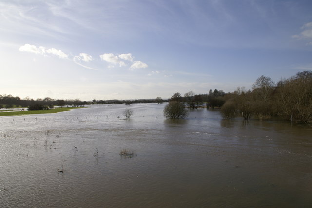 River Stour in flood