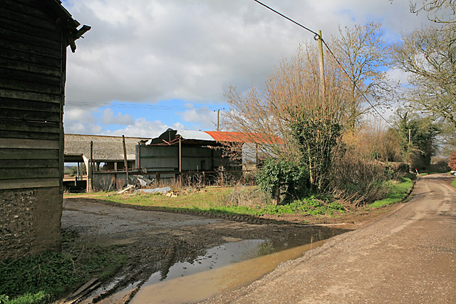 Derelict New Barn Farm, nr Ropley