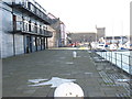 The Galeri Promenade overlooking Victoria Dock