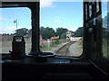 Approaching Bedale Level Crossing