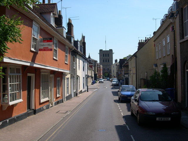 Churchgate Street, Bury St Edmunds, Suffolk