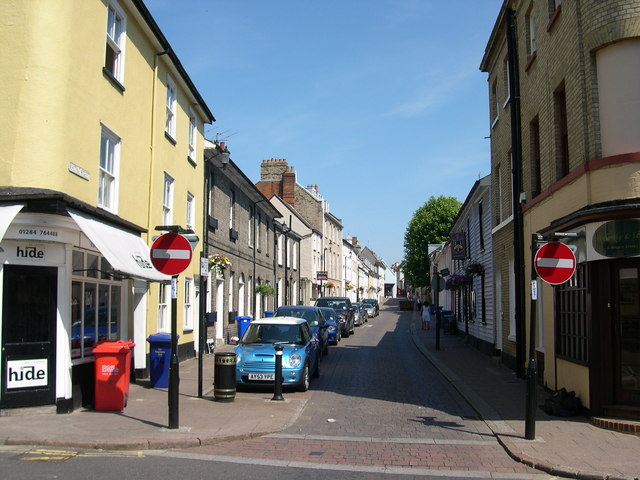 Whiting Street, Bury St Edmunds, Suffolk