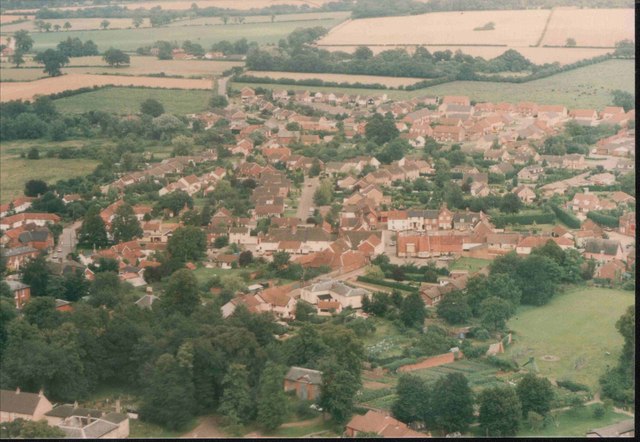 The main village of East Harling