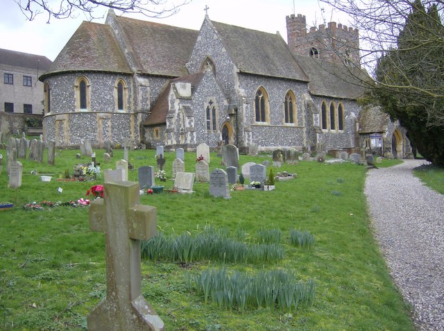 St. Andrew's Church, Bradfield © Graham Horn :: Geograph Britain and ...