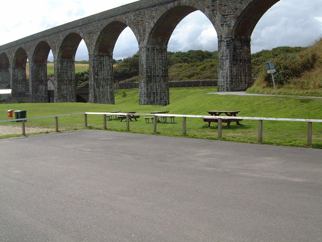 Cullen Viaduct from Beach Car Park