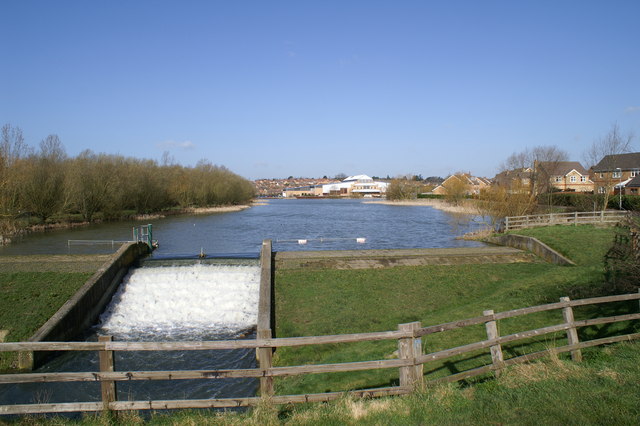 The Lake in front of Kettering Leisure Village