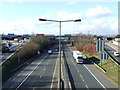 Junction 18 of the M60/M62 at Simister .