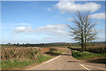 ST7042 : Crossroad near Leighton by Barbara Voules