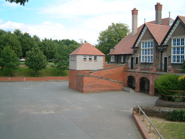 The old school yard