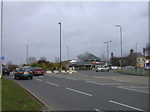 TL4759 : Barnwell Road roundabout & McDonald's, Cambridge by Keith Edkins