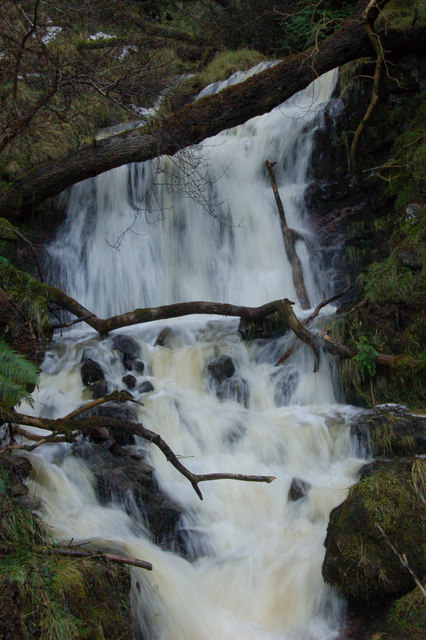 Waterfall At Cwm Pyrgad