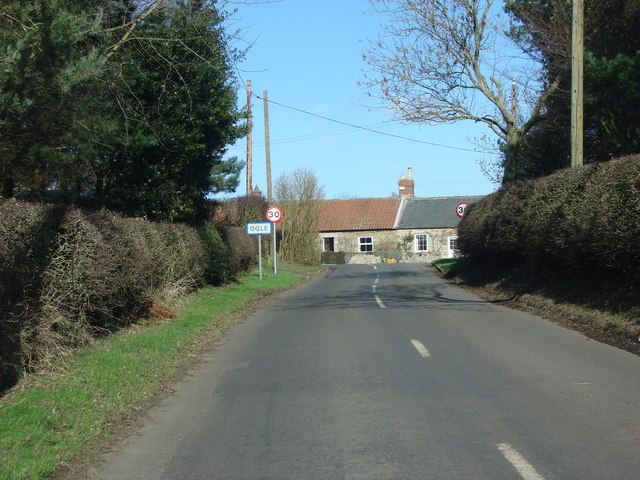 Entering Ogle from the south