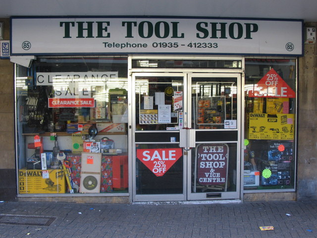 The Tool Shop, Yeovil © Phil Williams :: Geograph Britain and Ireland