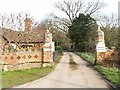 Entrance and Gate House, Thelveton Hall