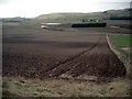 NO3154 : Ploughed fields near Kirkton of Kingoldrum by Gordon Brown