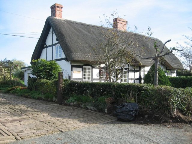 Thatched  timber-frame cottage