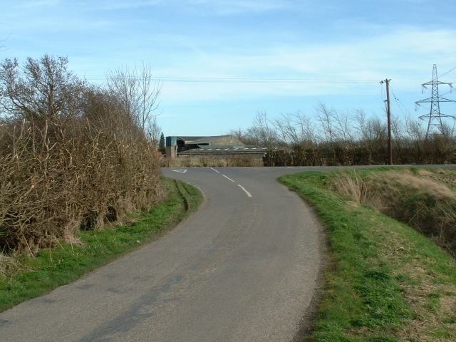 Road junction north of Sutton St James