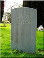 Grave of David Astor, All Saints, Sutton Courtenay