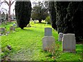 Graves of Astor and Orwell, All Saints, Sutton Courtenay