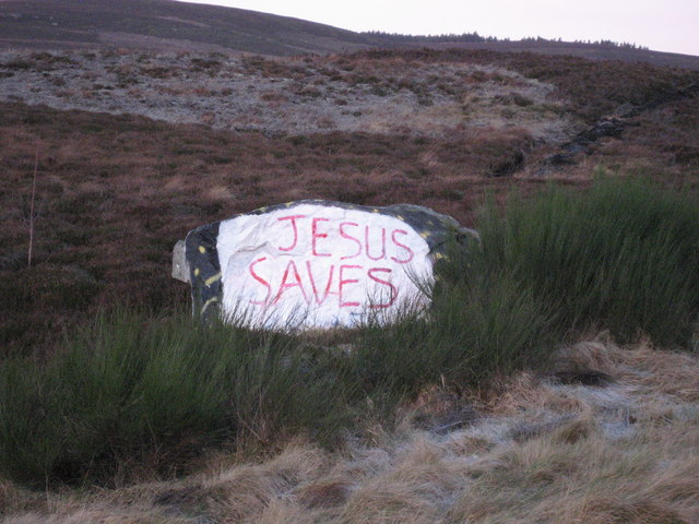 "Jesus Saves"