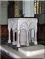 St Margaret of Antioch, Barley, Hertfordshire - Font