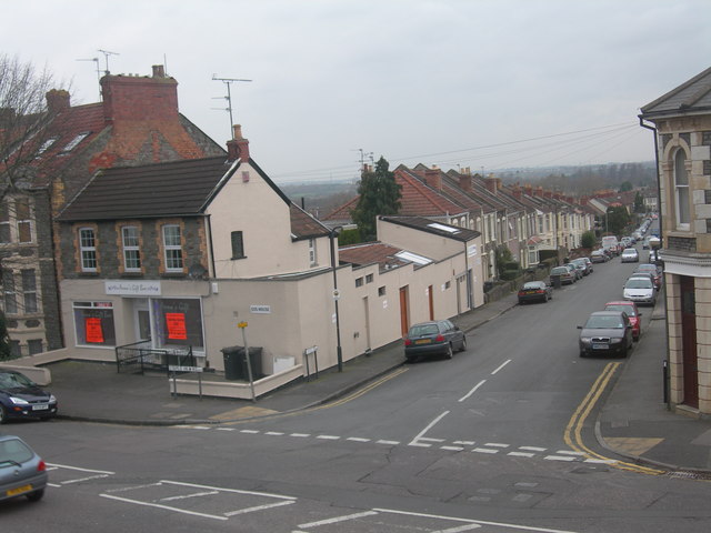 Looking down Cassell Road, Staple Hill
