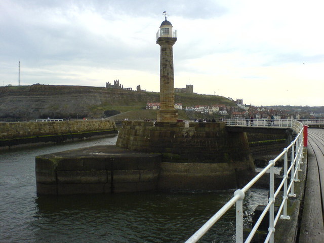 West Pier Lighthouse, Whitby.