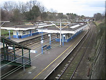 TQ5289 : Gidea Park railway station by Nigel Cox