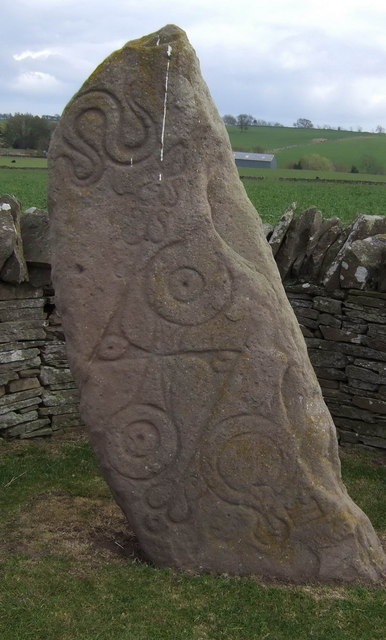 "The simpler, earlier stone" Aberlemno