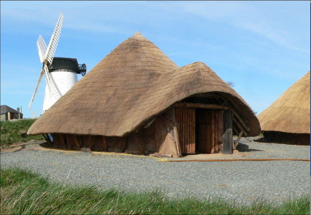 Iron Age Village, Llynnon Mill, Llanddeusant, Anglesey.