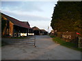 Rosecroft Farm buildings and yard