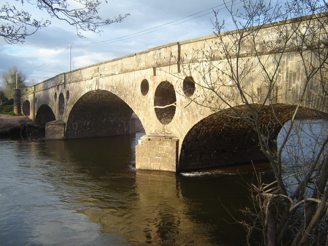 Bridge over the River Usk, near Pant-y-Goitre