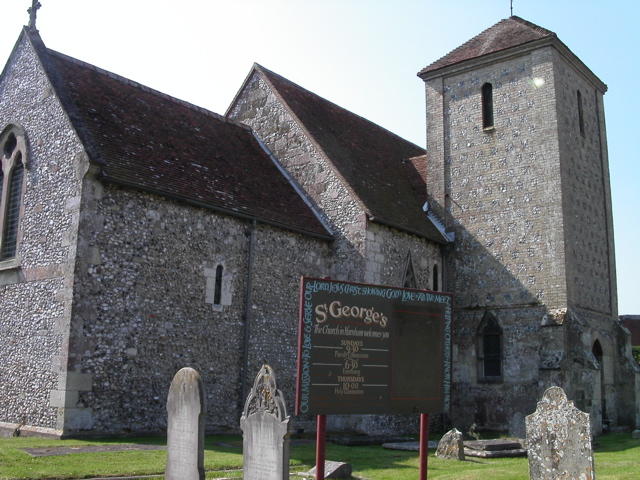 St George's Church. Harnham